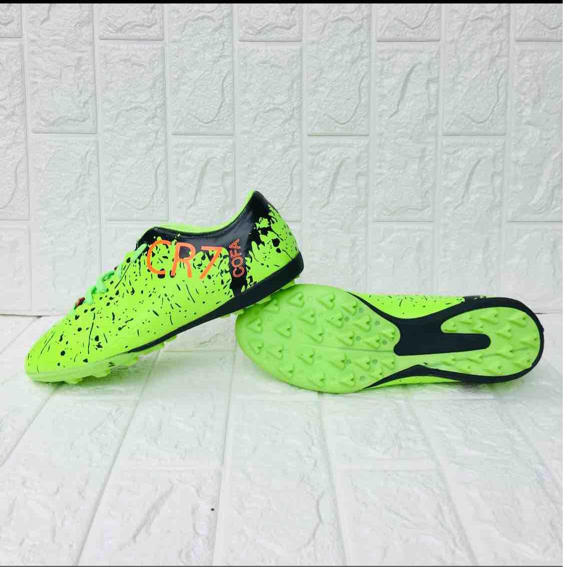 [HCM]Giày đá bóng giày đá banh sân cỏ nhân tạo cr7 quang hải