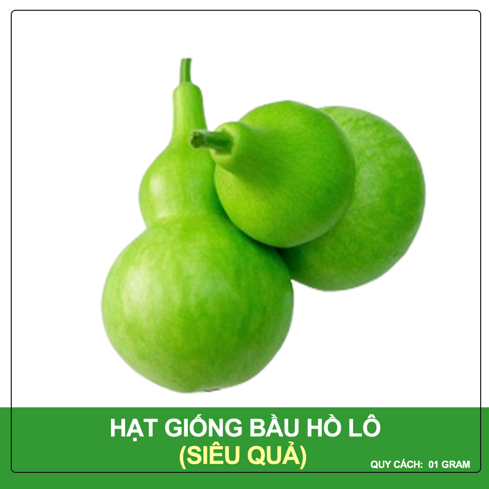 Hạt giống bầu hồ lô phú nông gói 1 gram