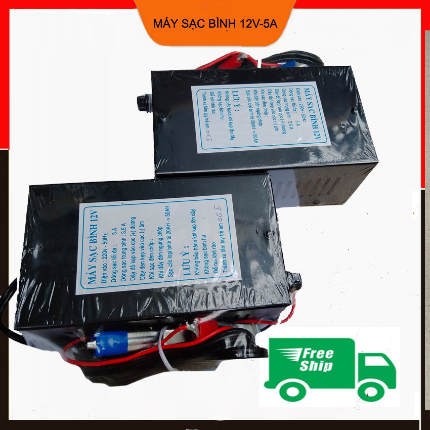 Máy sạc bình ắc quy 12v bigmon bm12v-sạc bình tự động-bigmon phù hợp sạc cho xe máy và ô tô