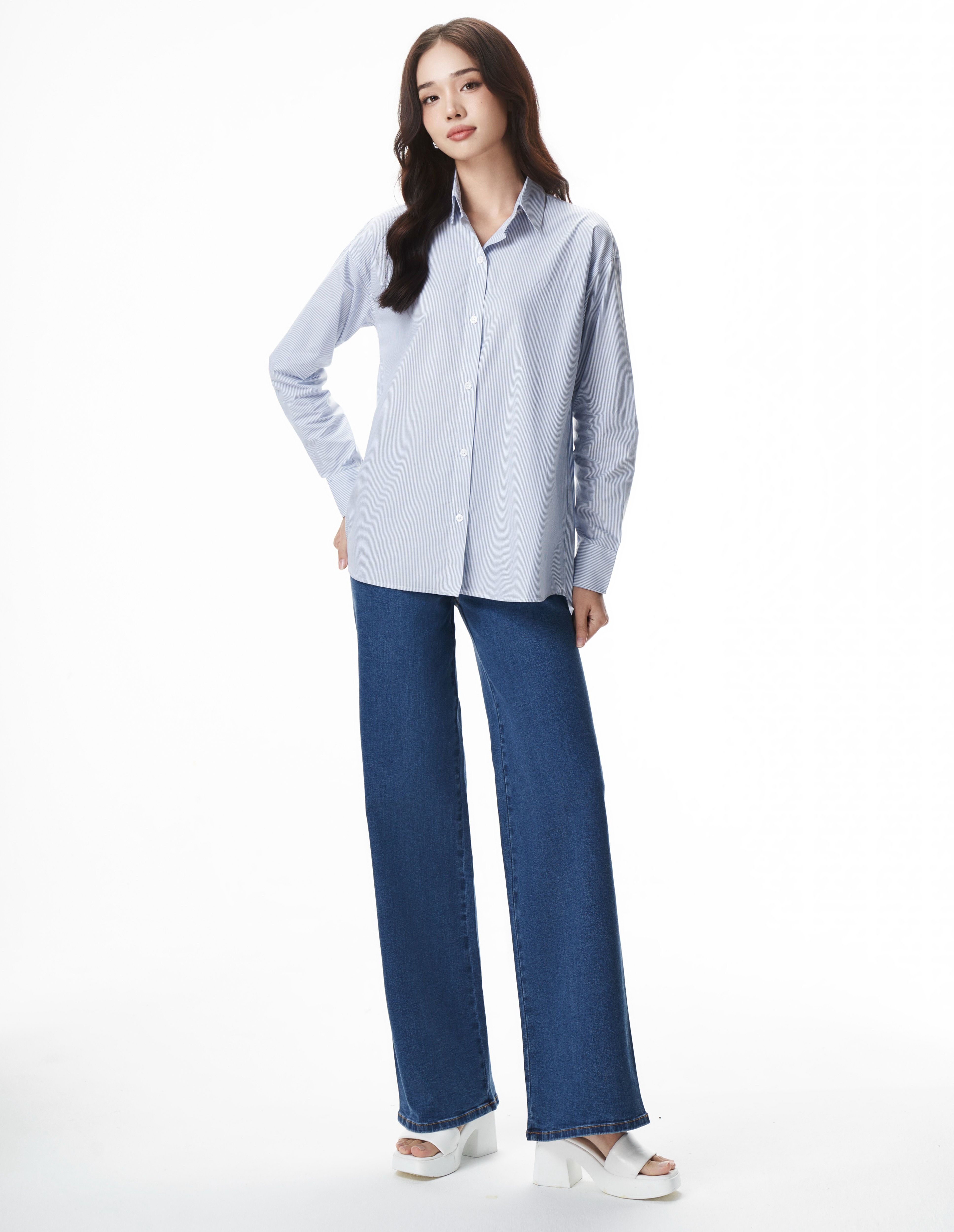 Olv - quần keyla loose jeans
