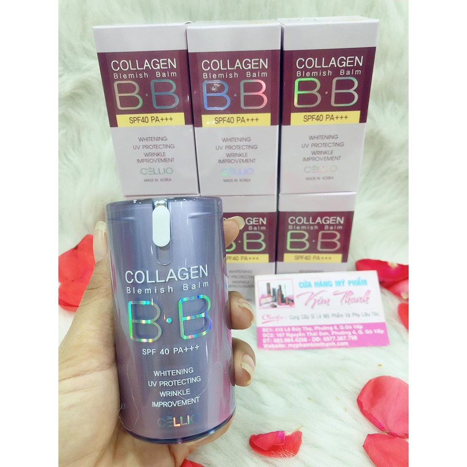 Kem nền B.B Collagen chống nắng