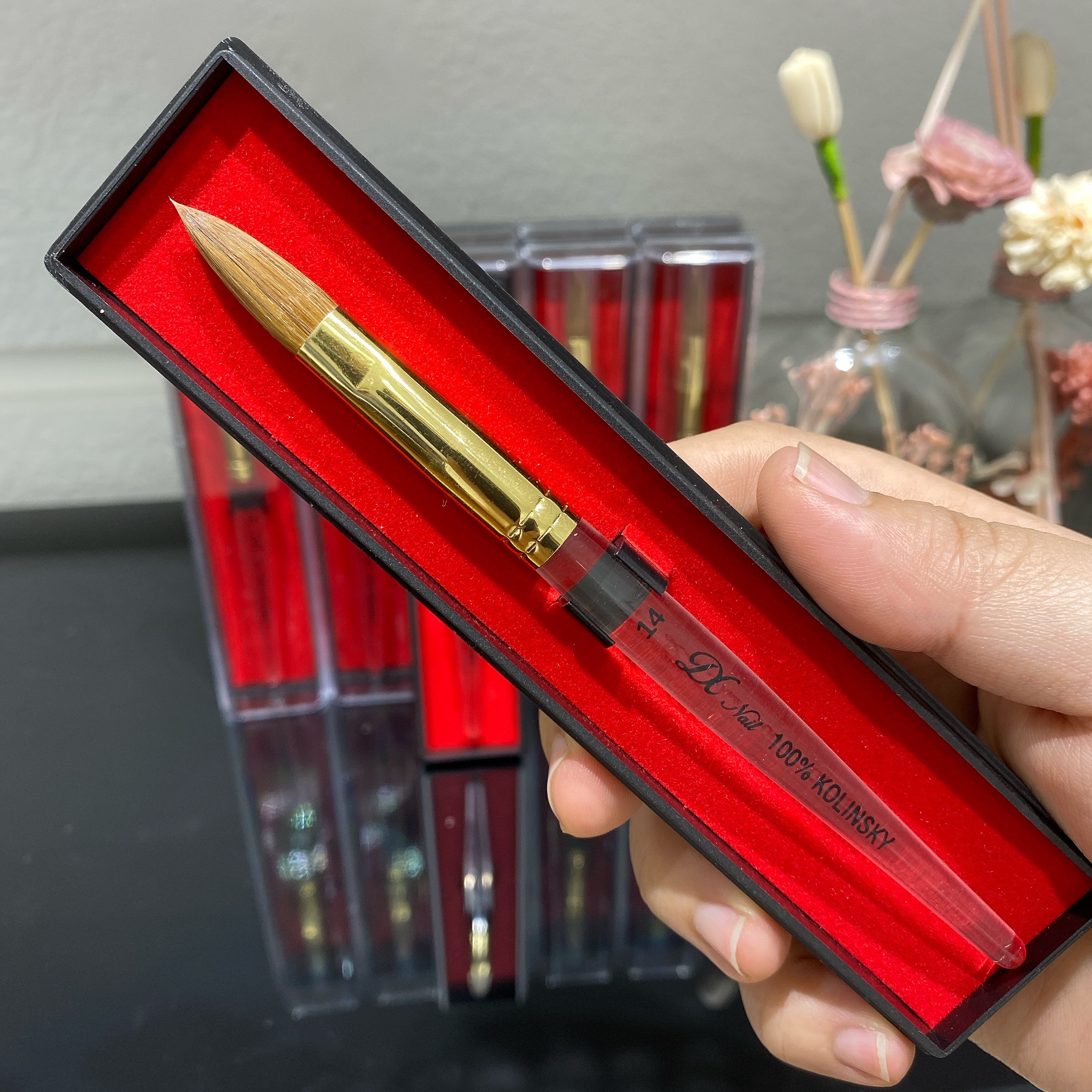 Cọ đắp bột lông chồn số 14 Kolinsky chính hãng 1064