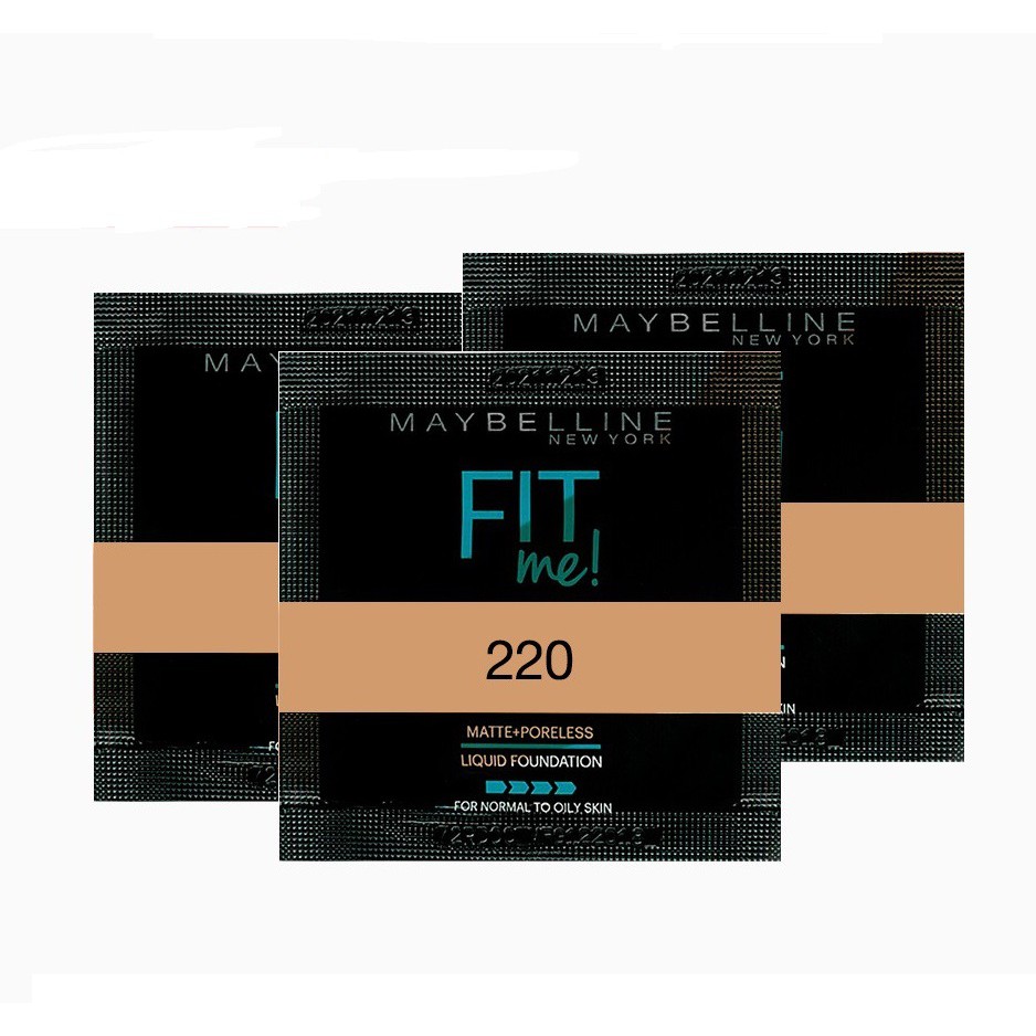 Sample kem nền fit me Maybelline 1.5ml, chất lượng sản phẩm đảm bảo an toàn và cam kết hàng đúng như mô tả