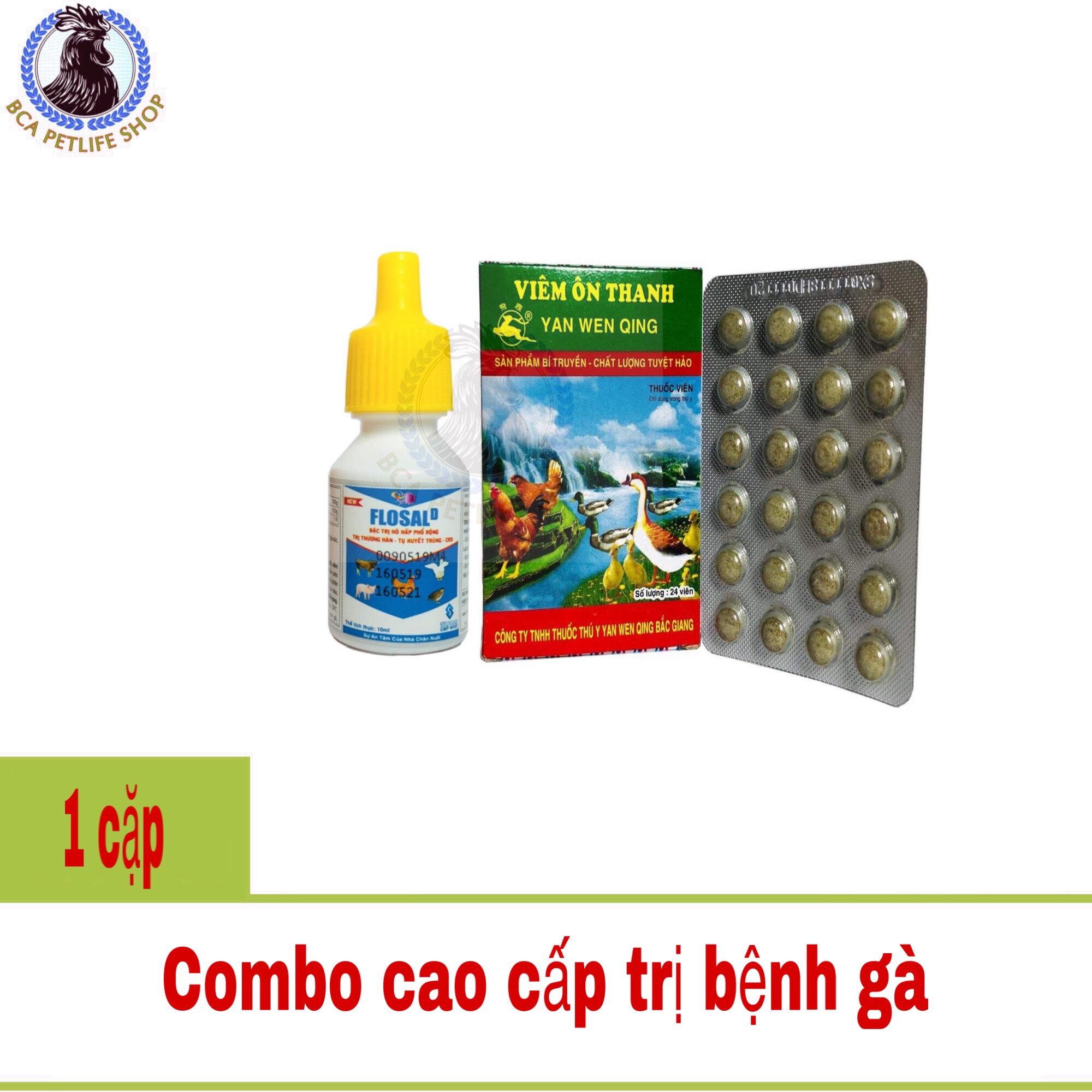 ĐẶC TRỊ KHÒ KHÈ XỔ MŨI GÀ - FLOSAL + VIÊN ÔN THANH