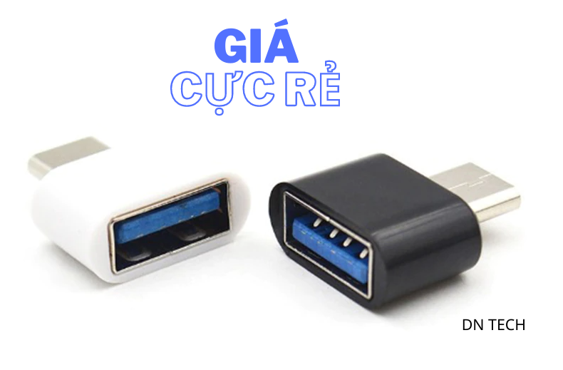 Cáp chuyển đổi otg adapter usb type c to usb type a