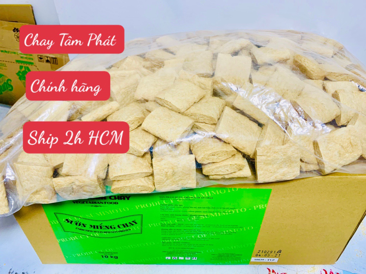  SỈ 5 KG SƯỜN NON CHAY   5 KG 1 bịch to    Công nghệ Nhật bản  Chất lượng tuyệt hảo 