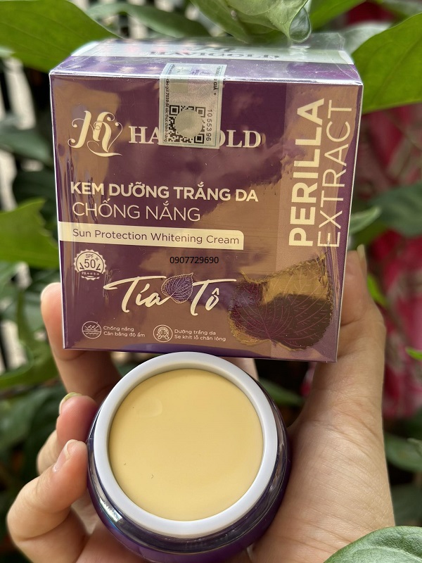 Kem tía tô Havigold dưỡng trắng da chống nắng 15g