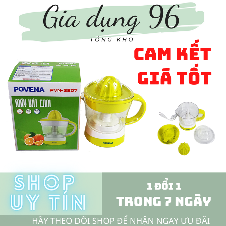 Máy vắt cam povena pvn-3807 chính hãng -máy vắt cam - máy vắt cam điện cho gia đình công suất tối ưu, tiện lợi