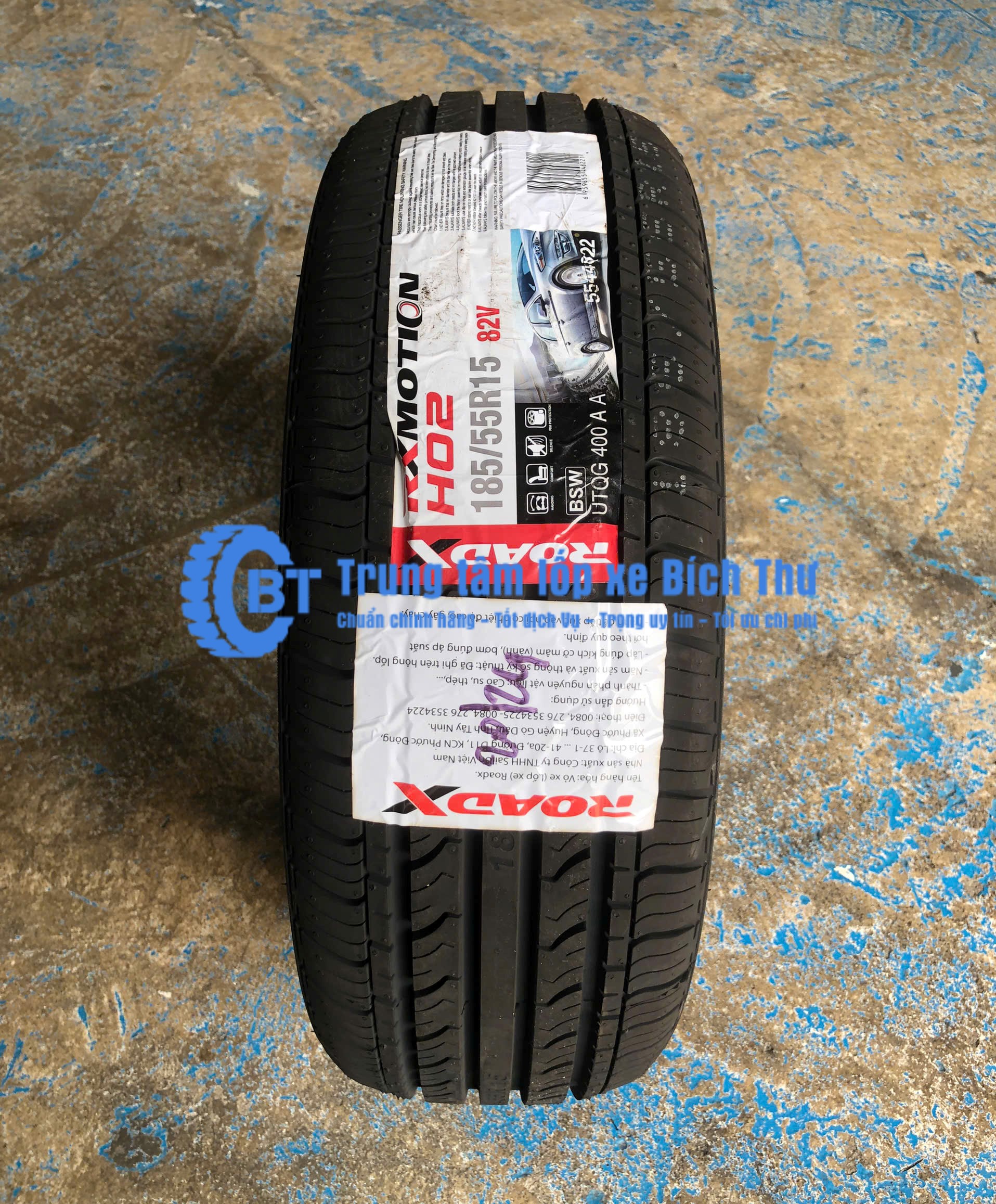 Lốp RoadX 185/55r15 H02 - Thương hiệu SAILUN Giá 1,240,000 Đồng*Miễn phí vận chuyển