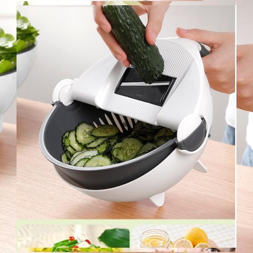 Dụng Cụ Bào Sợi, Cắt Củ Quả Đa Năng TRẮNG - Bộ Nạo Củ Quả Lúa Mạch Đa Năng, Dụng Nhà Bếp Thông Minh - Dụng Cụ Bào Sợi, Thái Lát, Cắt Rau Củ Quả Đa Năng shop tiện ích 86