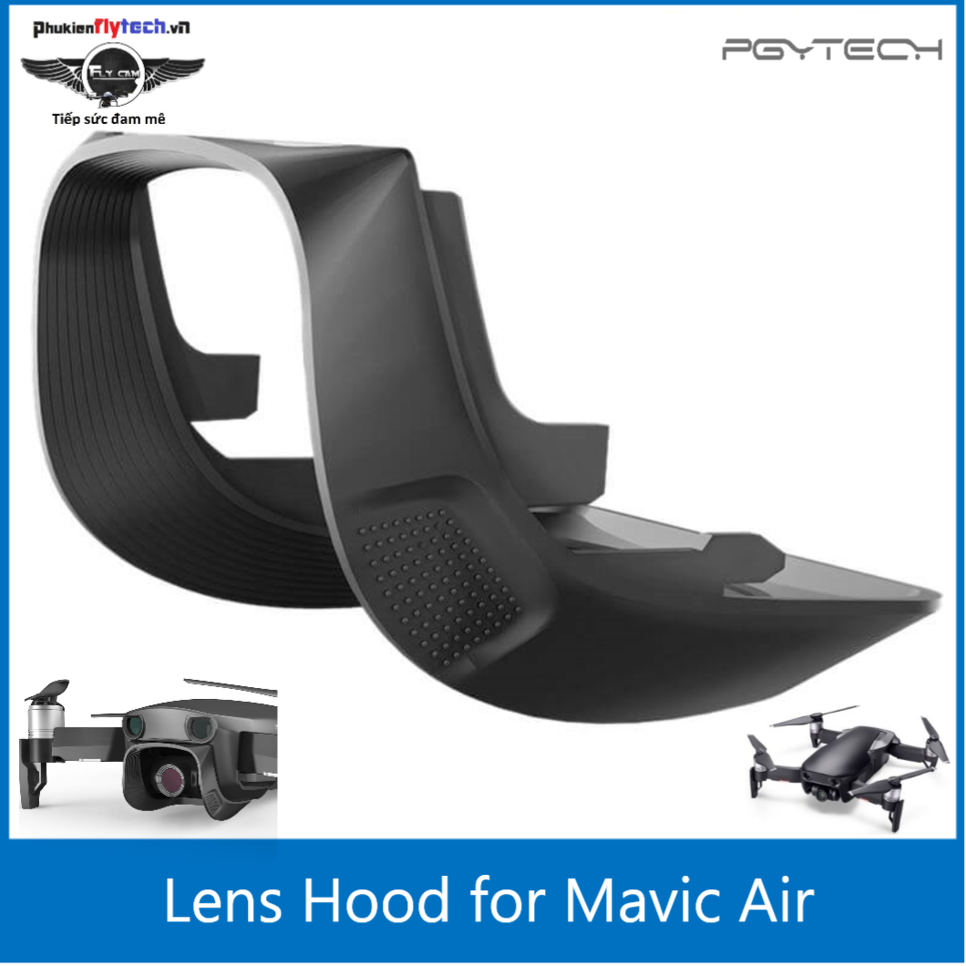 Hốc che nắng camera Mavic Air – Camera sun hood for Mavic Air - Hàng chính hãng PGYtech - Giúp giảm ánh sáng vào trong camera - Chất liệu cứng cáp bền bỉ - Tháo lắp dễ dàng