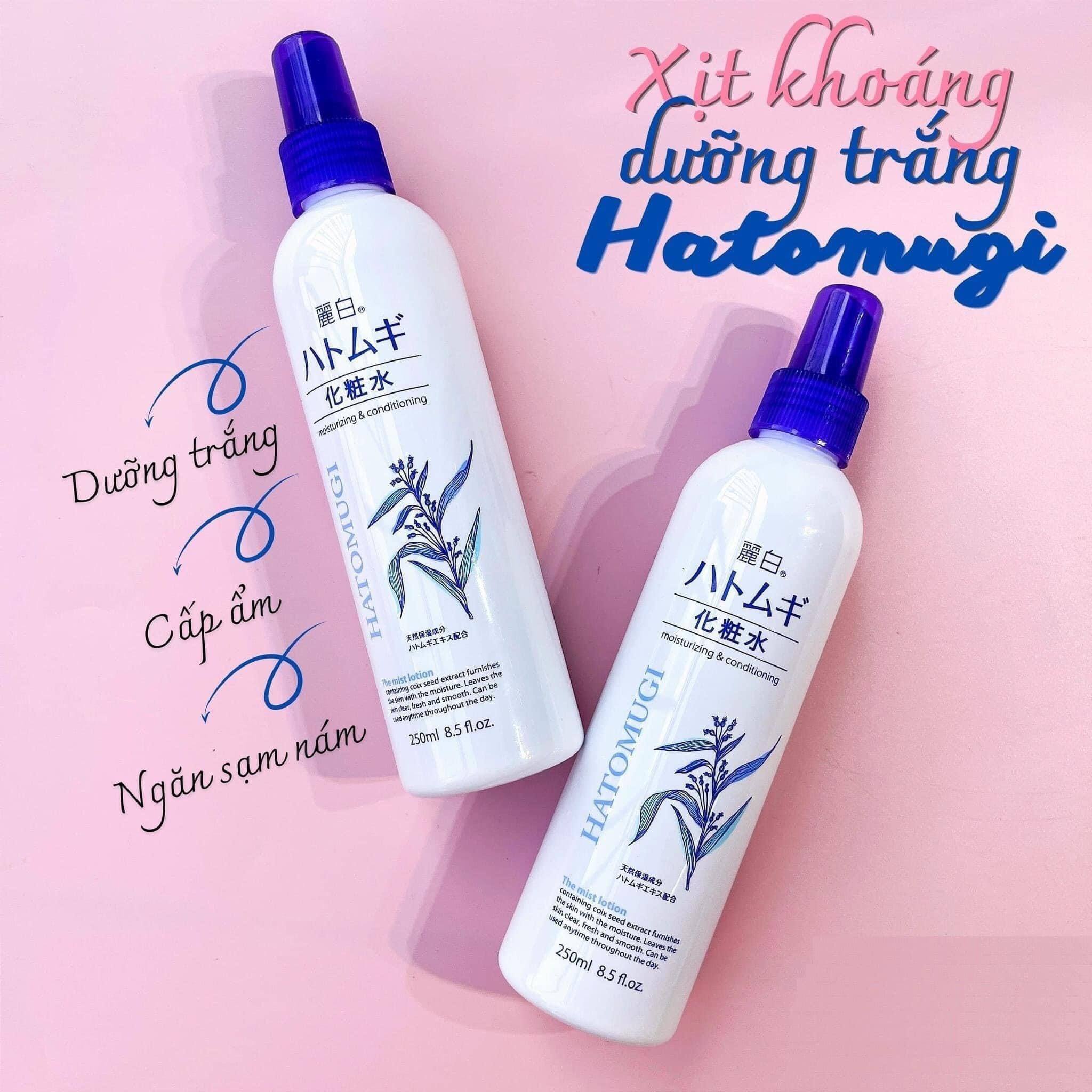 Xịt khoáng Hatomugi 250ml