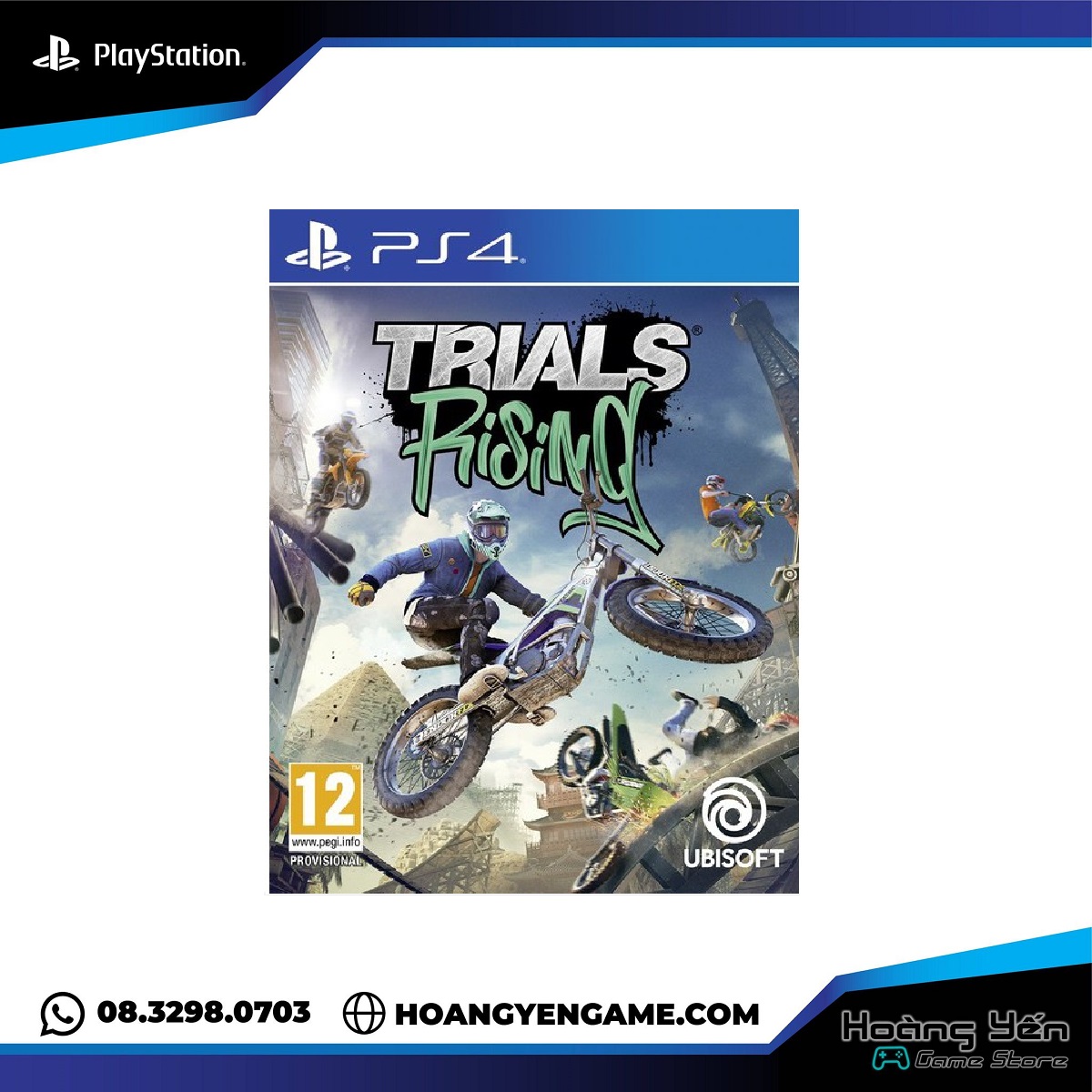 [HCM]Đĩa game Trials Rising PS4