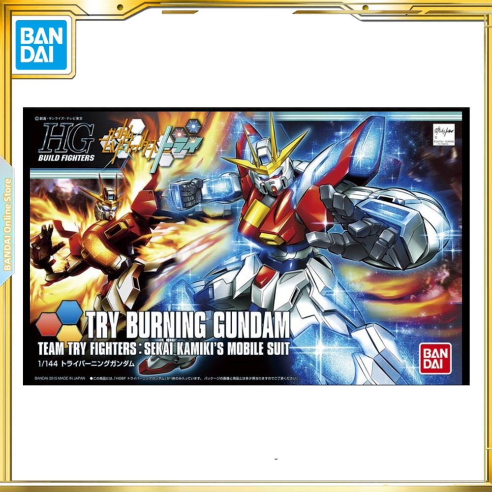 BANDAI 1 144 Tron Legacy TRY HGBF28 Tron Legacy Flame Gundam Tron Legacy