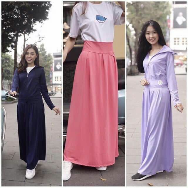 QUÂY váy chống nắng THÔNG HƠI siêu mát mùa hè