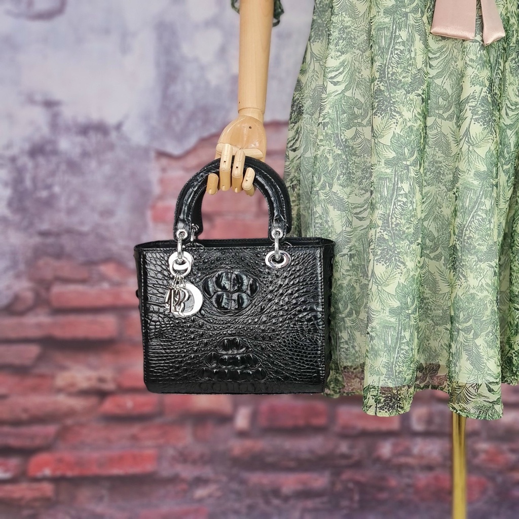 Túi đeo chéo nữ da cá sấu fadoda fchw17