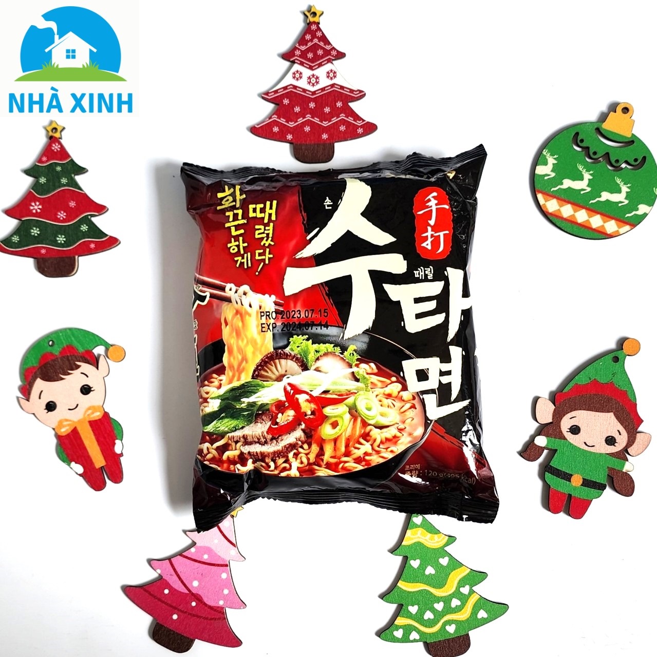 Mì sutah bò cay samyang hàn quốc 120g/gói
