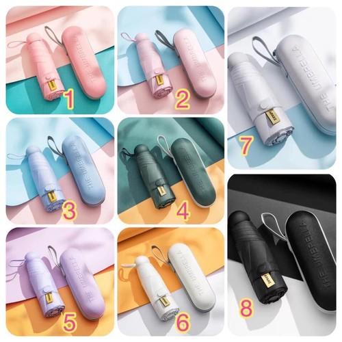 Ô dù mini gấp gọn có hộp kéo khoá