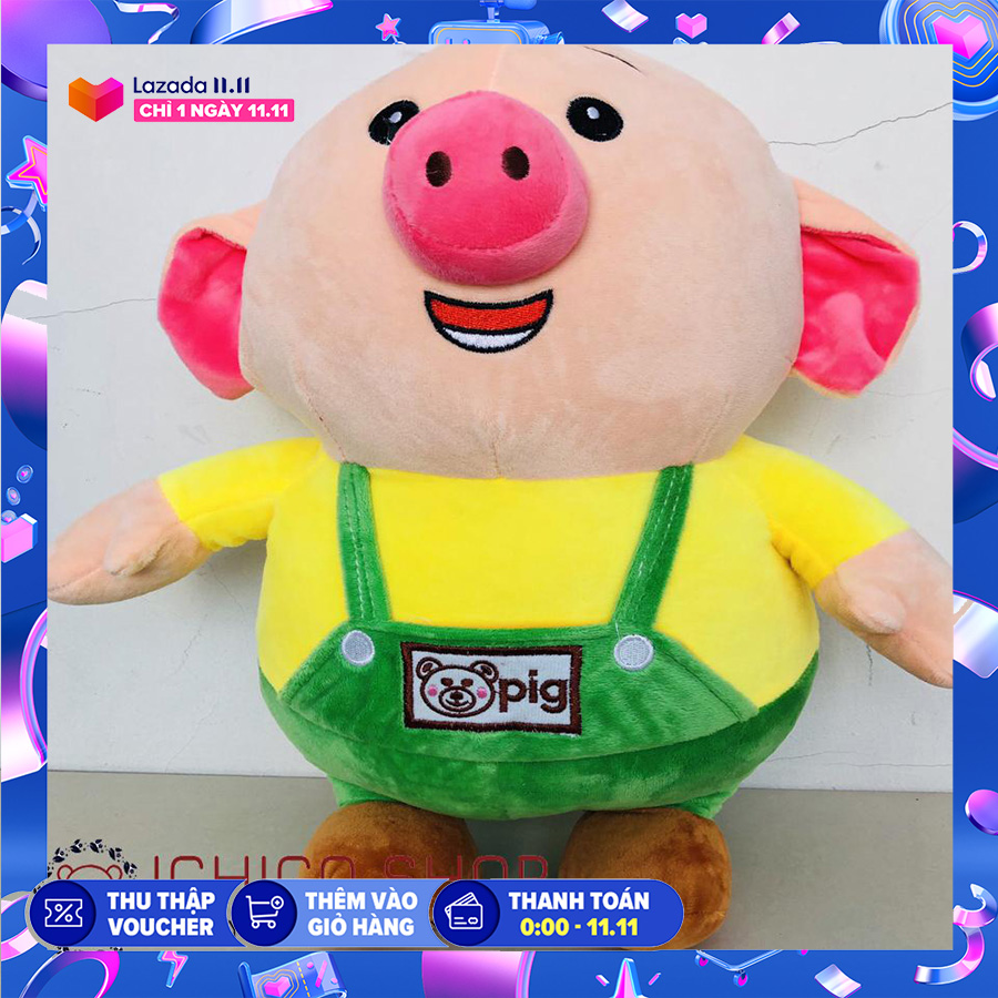Gấu bông heo dễ thương Size 50cm