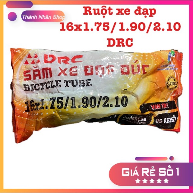 Ruột xe đạp 16x1.75/1.90/2.10 drc