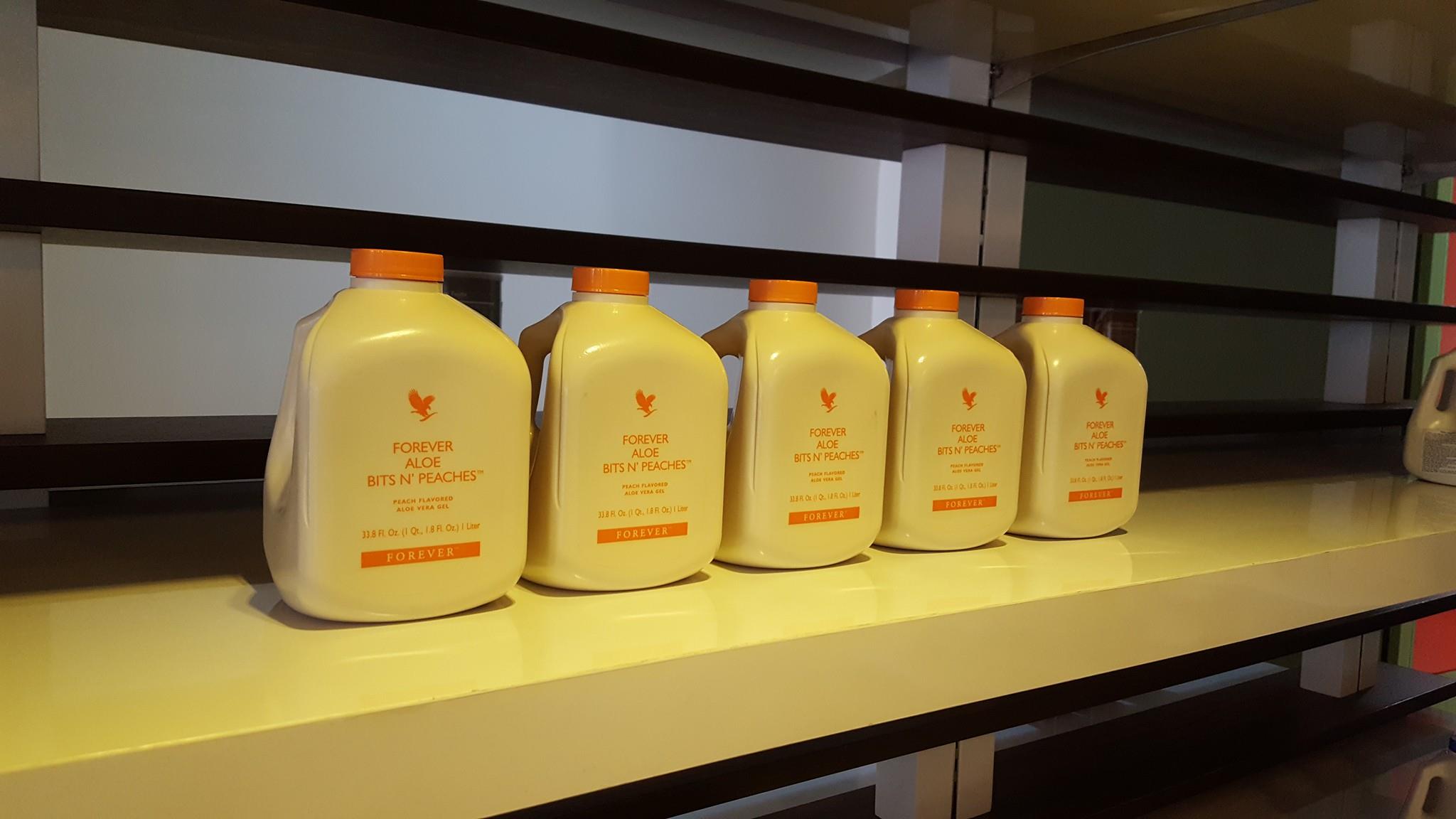 Forever Aloe Bits N’peaches 077 Flp Nước Uống Dinh Dưỡng Lô hội Aloe Vera