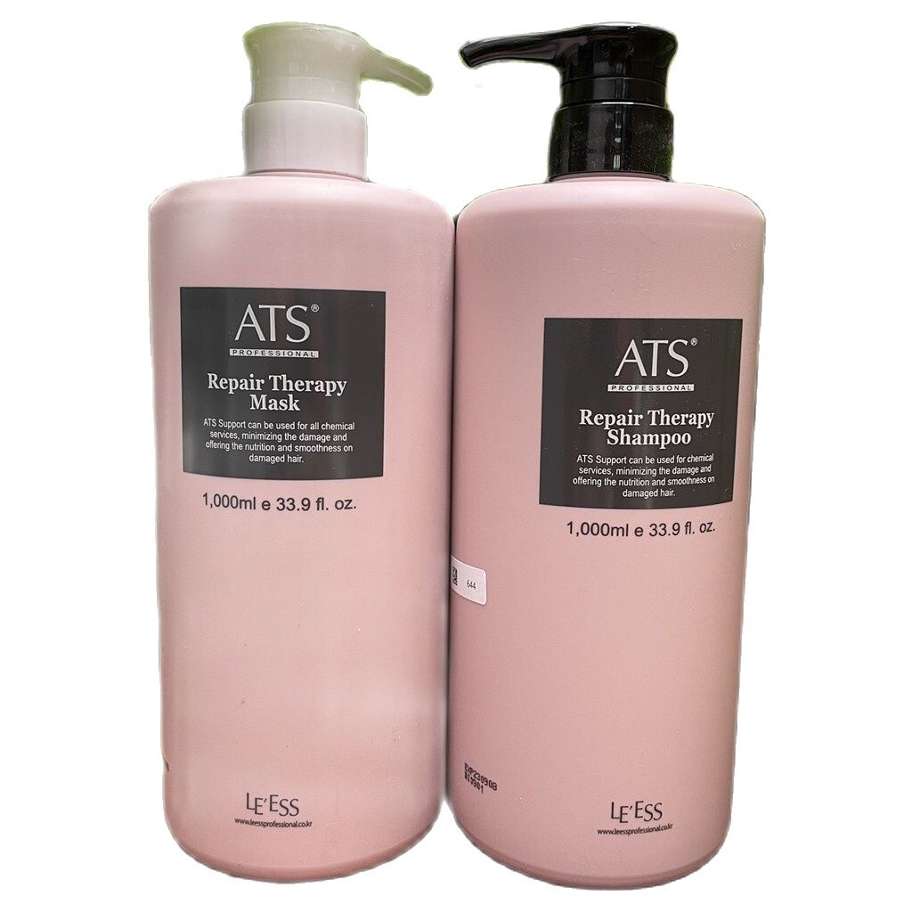Dầu gội xả phục hồi tóc uốn ats repair therapy 1000ml*2