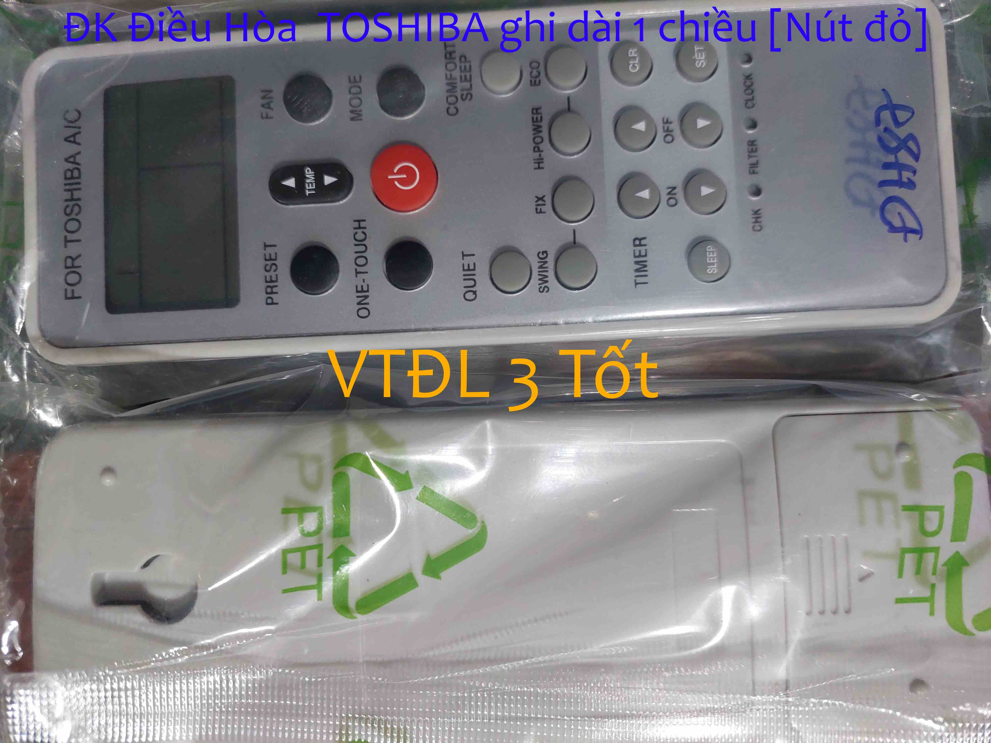 Điều khiển cho điều hòa Toshiba - Remote điều hòa Toshiba