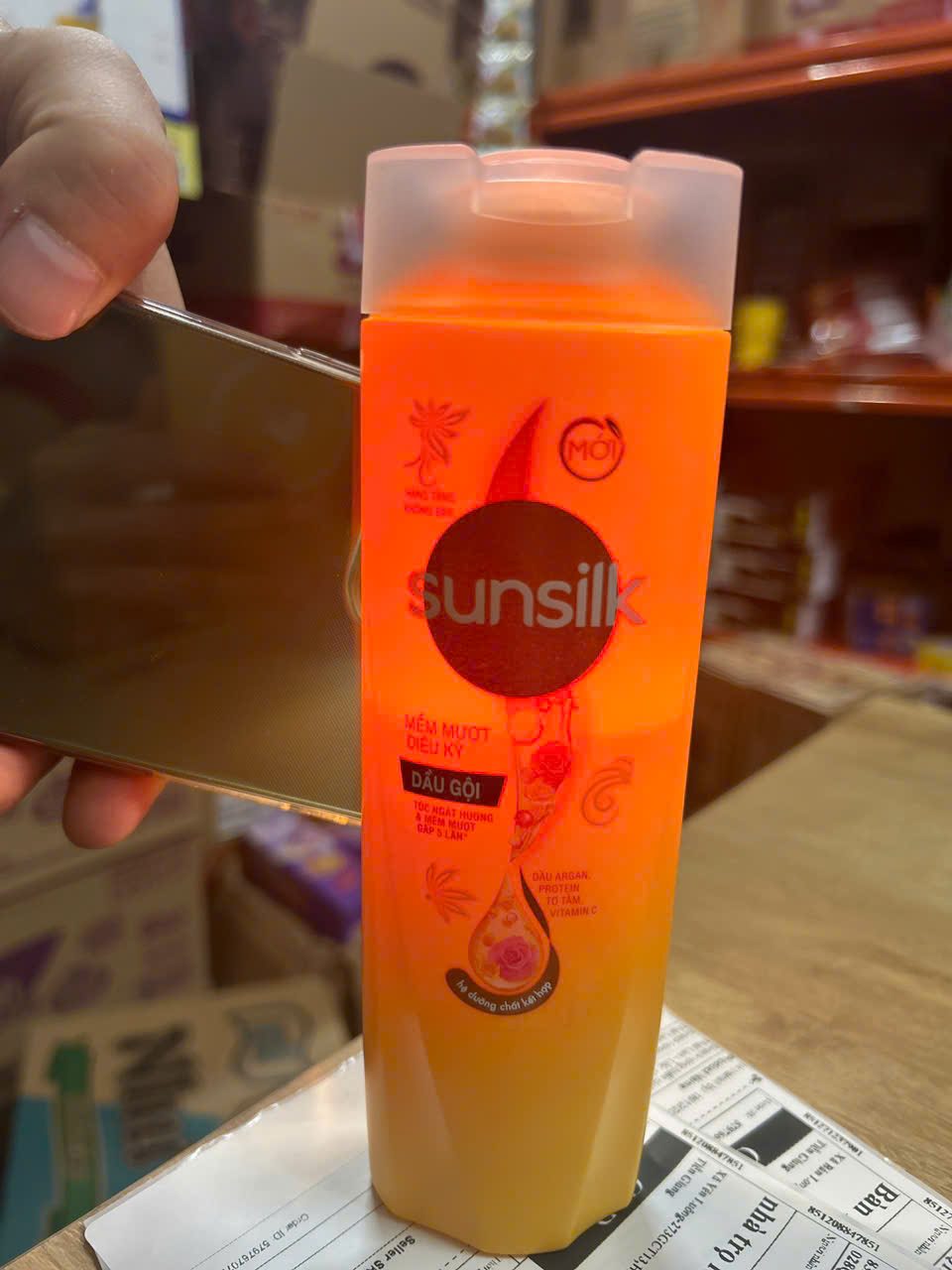 Dầu Gội & Dầu xả Sunsilk Óng Mượt Rạng Ngời 140gr - ( Hàng KM có dính keo )