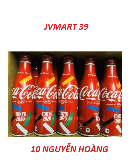 [HÀNG NHẬT NỘI ĐỊA]Coca Nhật Coca-Cola Worldwide Partner Tokyo 2020 250ml JVMART39 (tặng hộp khẩu trang 100k cho đơn hàng 500k)