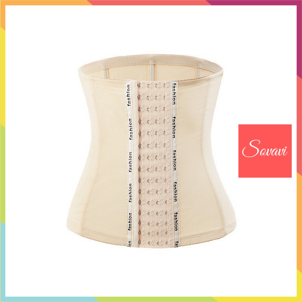 Đai nịt bụng latex giảm mỡ 9 xương DAI005