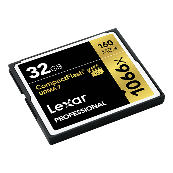 Thẻ nhớ 32GB Professional CF 1066x Lexar