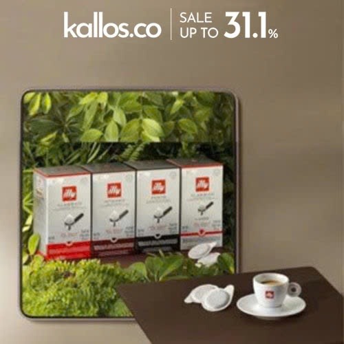 Cà Phê Illy ESE Pod Coffee Viên Nén Classico, Intenso - Kallos Vietnam