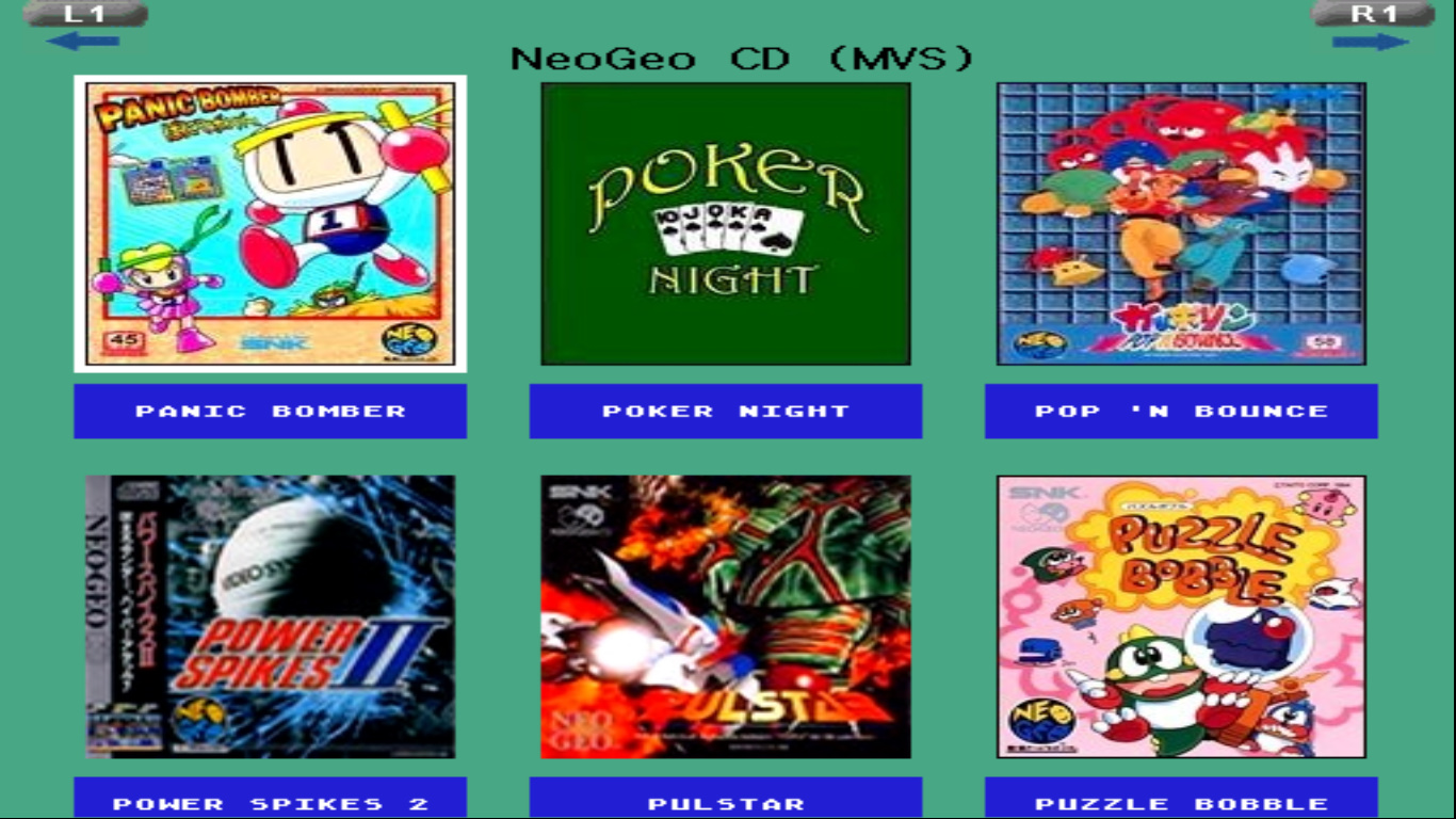 Dvd 106 game neogeo cho ps2