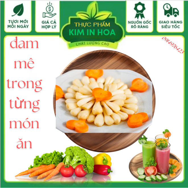 Củ Kiệu Muối Chua Ngọt Và Củ Kiệu Tươi