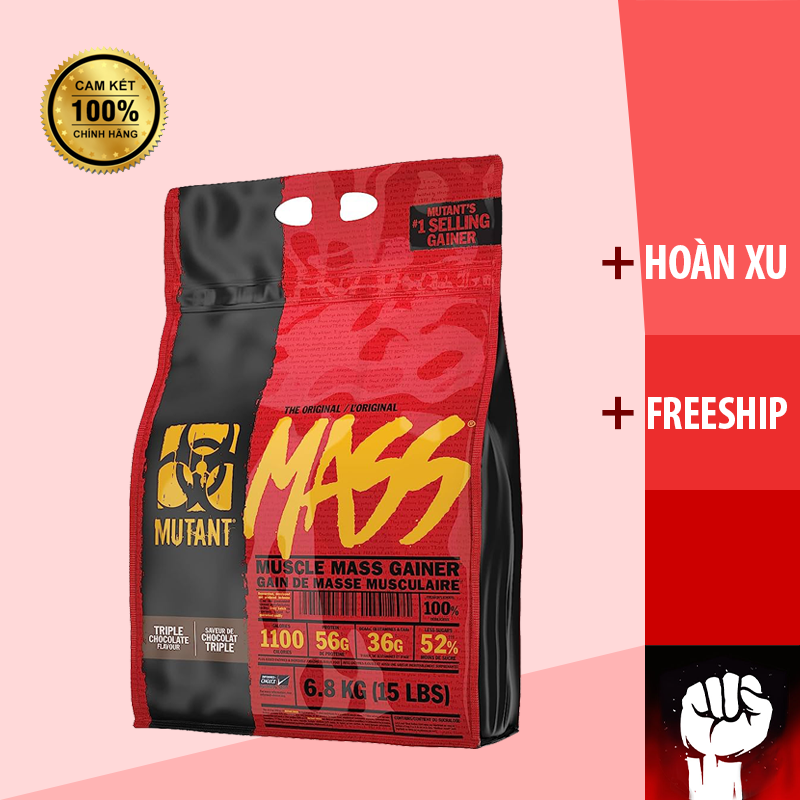 Mass | Mutant Mass | Hỗ Trợ Tăng Cân Tăng Cơ  - Chính Hãng - MUSCLE FITNESS