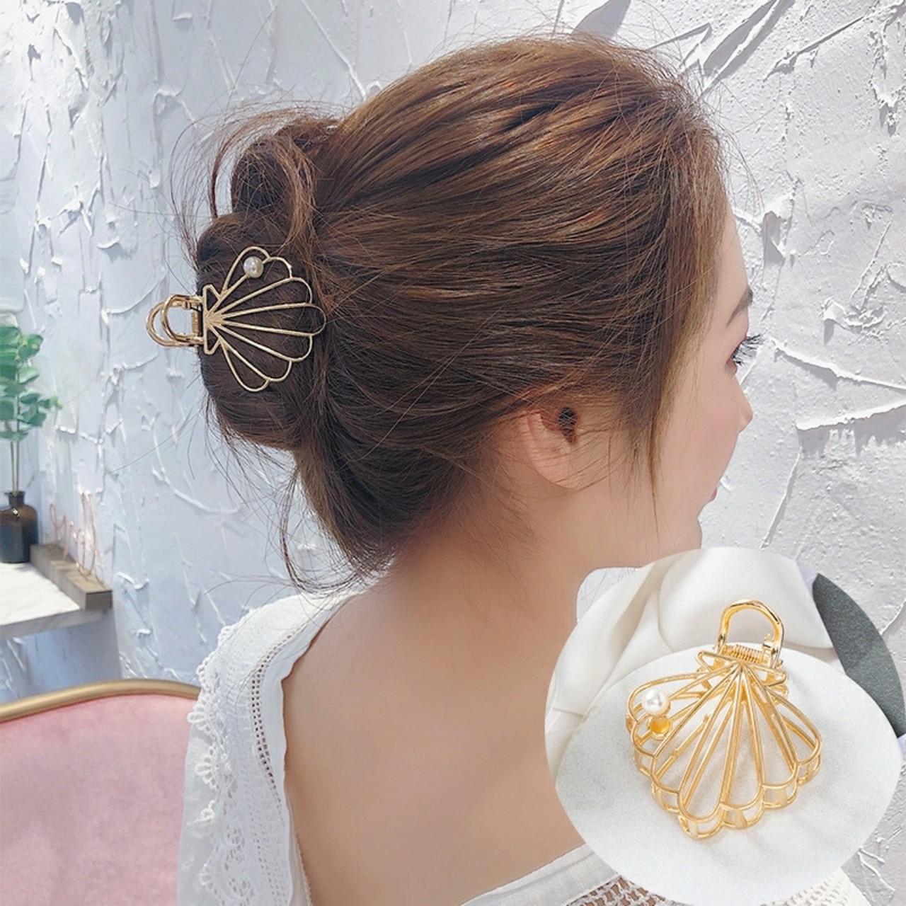 Kẹp Gấp Tóc Hàn Quốc Thanh Lịch II