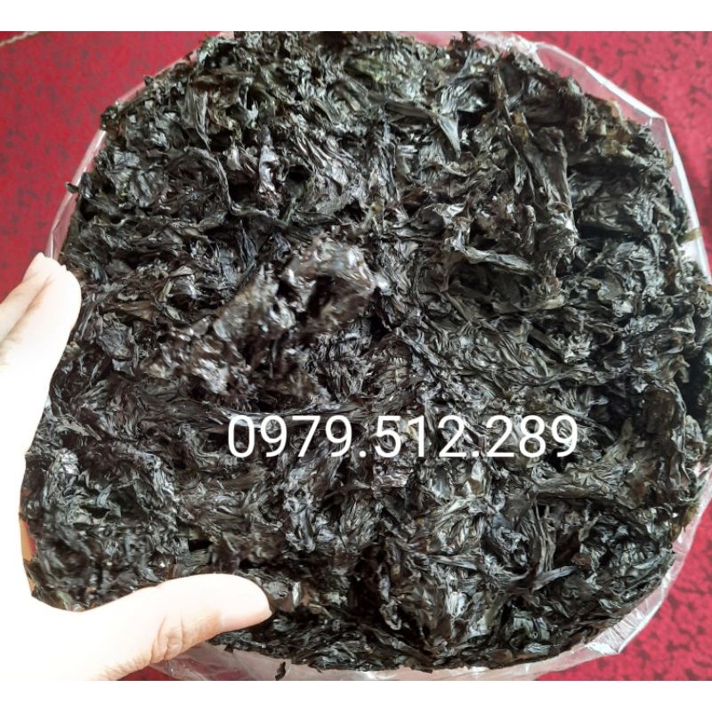 200gr rong mứt nấu canh/ rong cháy tỏi - rong biển khô