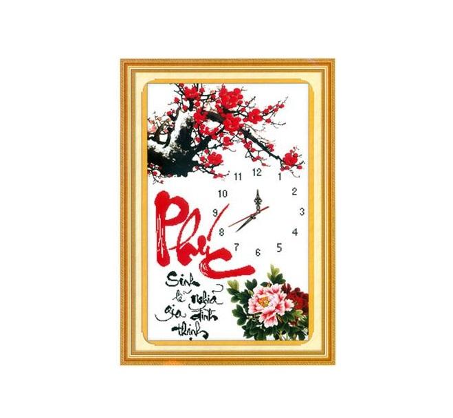 [HCM]Tranh thêu chữ thập Phúc DLH-222546