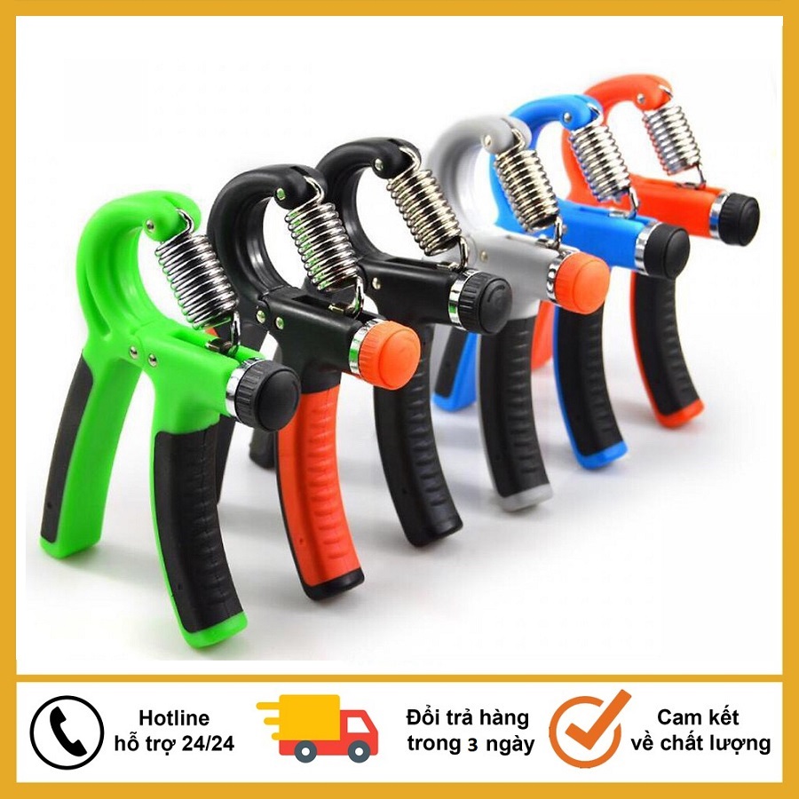 Kìm bóp tập lực tay chữ A có lò xo điều chỉnh lực 10-40kg tập cơ ngón tay hiệu quả, dụng cụ tập gym tập tay
