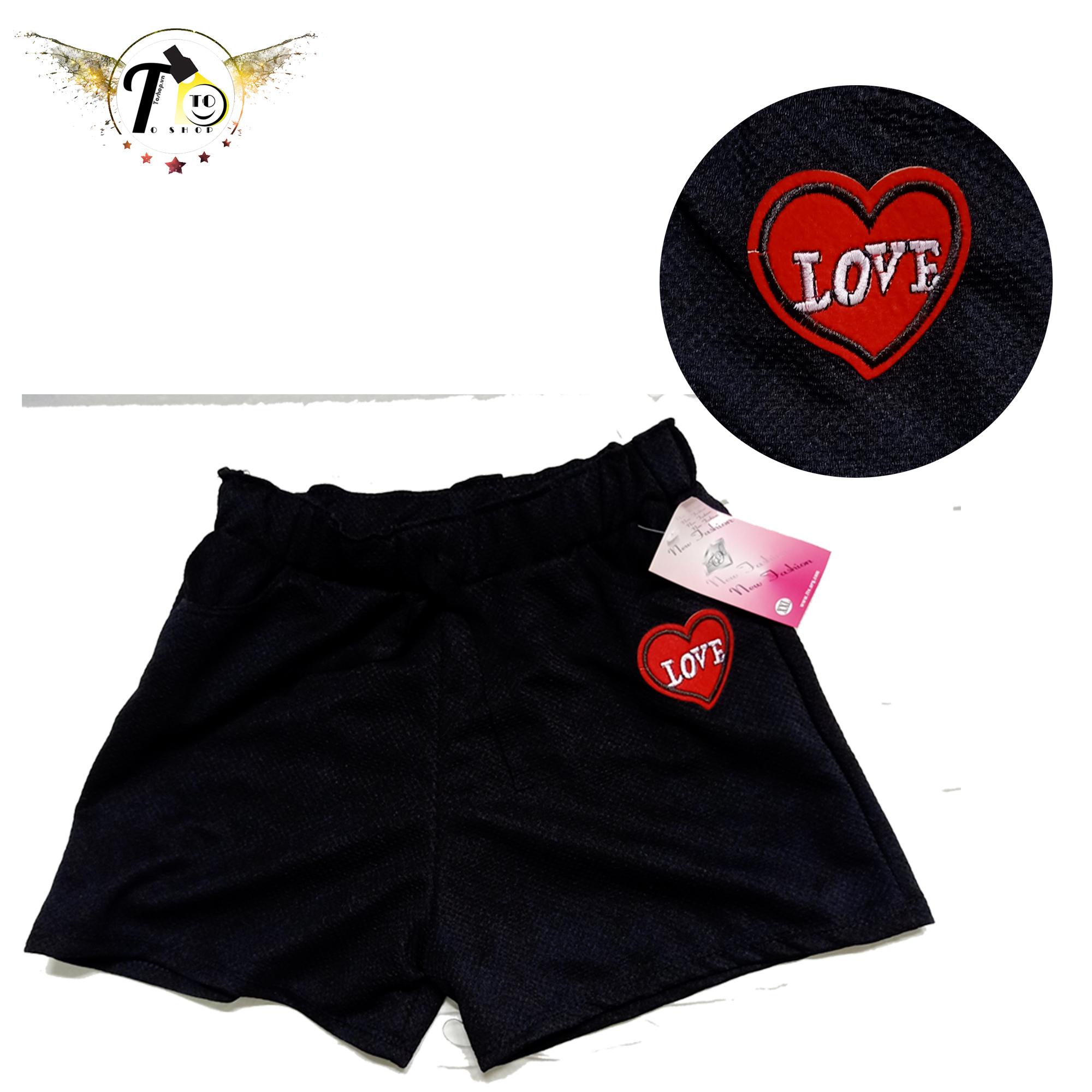 Quần Đùi Nữ - quần short nữ Logo mới - 7 loại màu sắc và logo [ảnh + video thật]