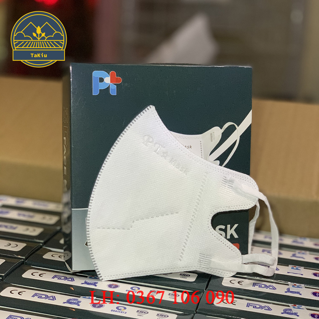 Khẩu Trang 3D Mask PT Người Lớn Hộp 10 Cái