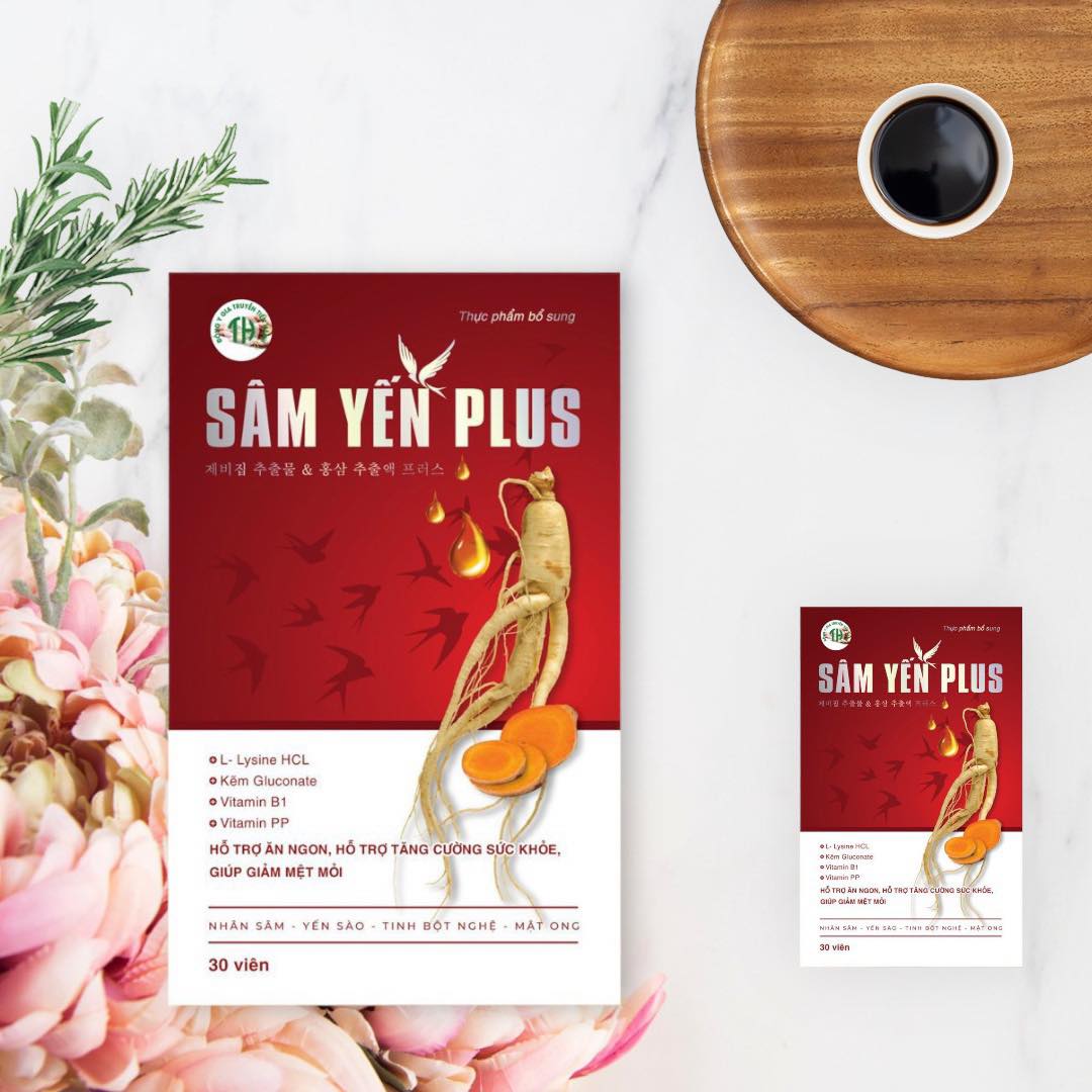Tăng cân Sâm Yến Plus mẫu mới tăng cân Gold Tiến hạnh