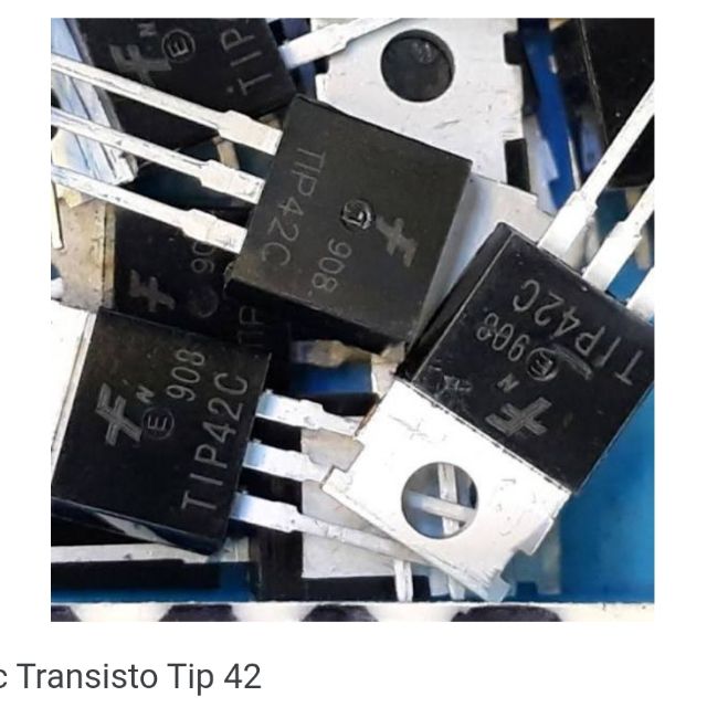 🥰 10 con transistor công suất tip42c