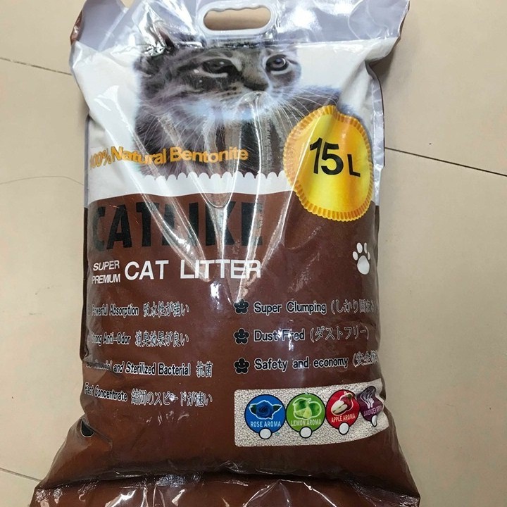Cát vệ sinh cho mèo cát like 15l - loại 8 l