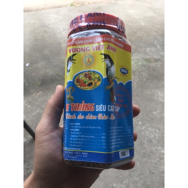 Cám chào mào vương việt anh 500g