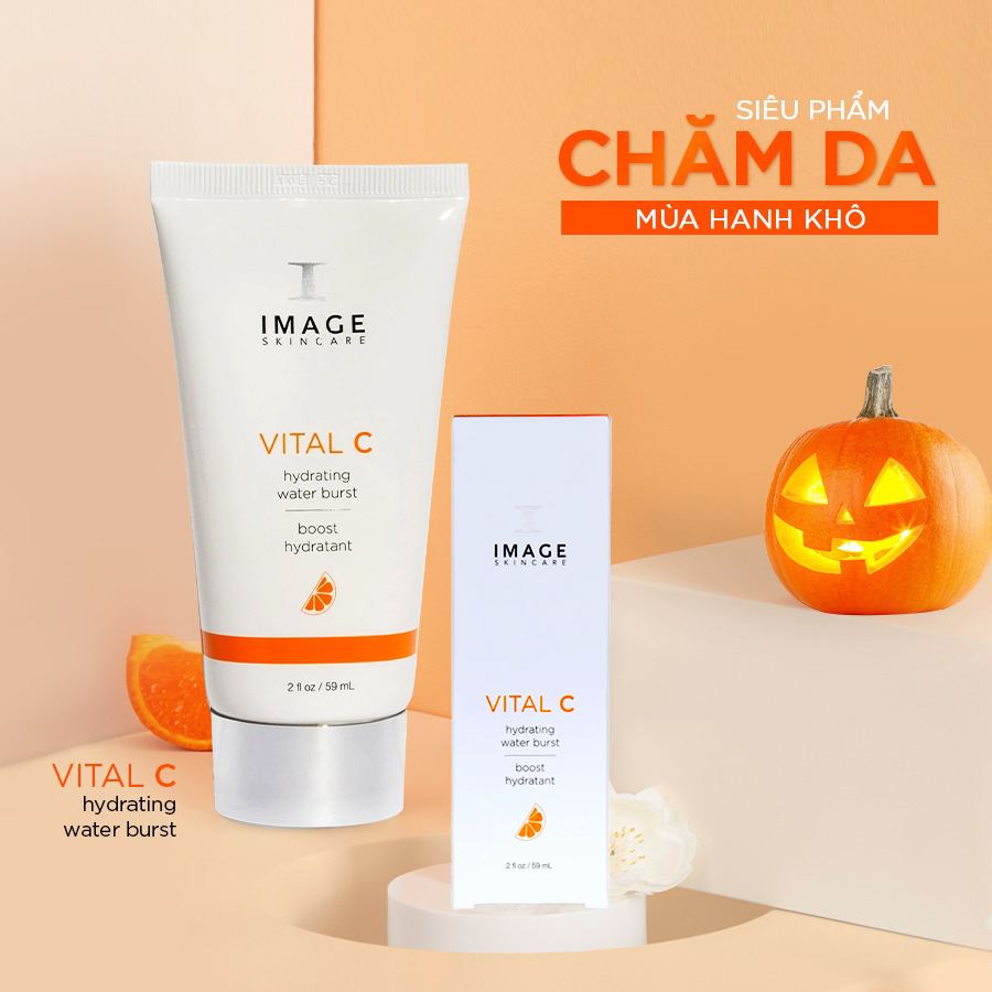 Tinh chất cấp ẩm tức thì, dưỡng ẩm phục hồi da Image Vital C Hydrating Water Brust 59ml