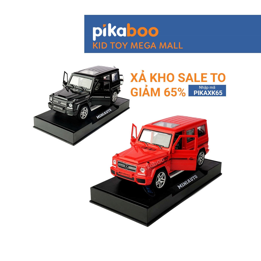 XẢ KHO 65% Đồ chơi mô hình xe ô tô bằng hợp kim cao cấp Pikaboo có thể mở