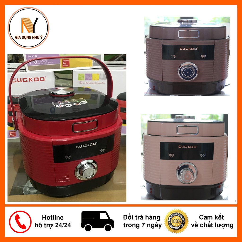 Nồi cơm điện cuckoo - gk1807 dung tích 1.8 lít - bảo hành 12 tháng