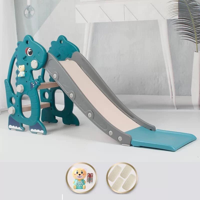 Cầu trượt cho bé / cầu tuột, đồ chơi vận động đa năng - Mẫu Ngựa Poly, Mẫu Robot mới