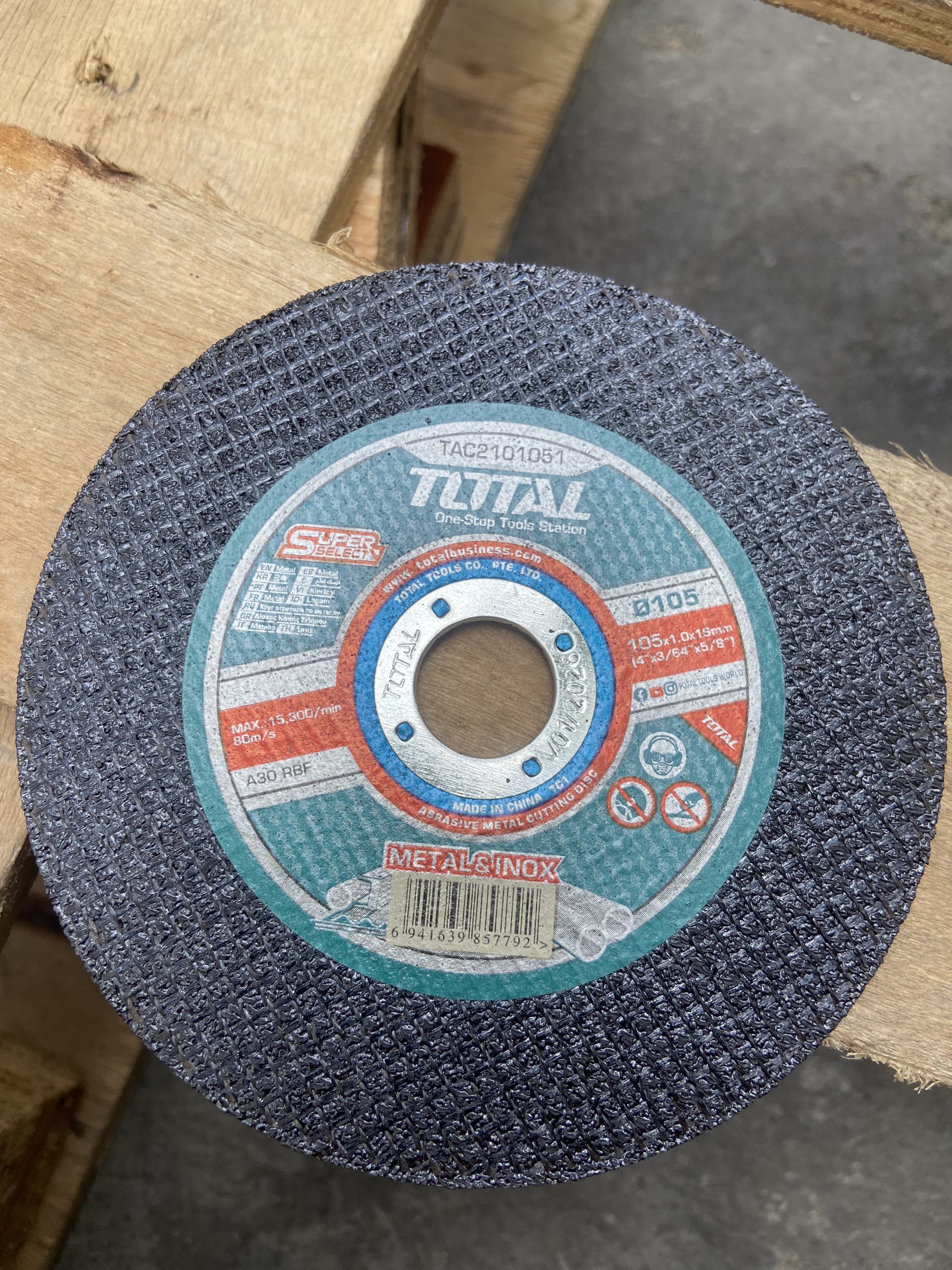 Đĩa cắt kim loại 100mm total tac2101051 cao cấp